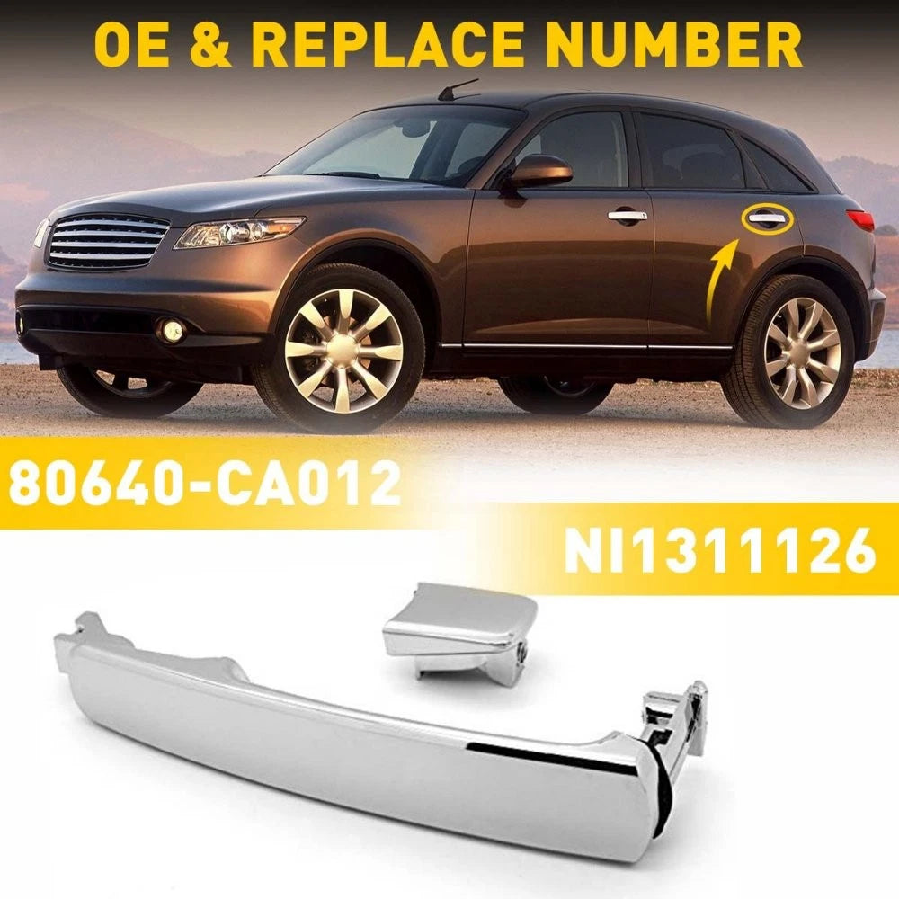 Front Passenger Exterior Door Handle for Nissan Rogue (2008–2013)