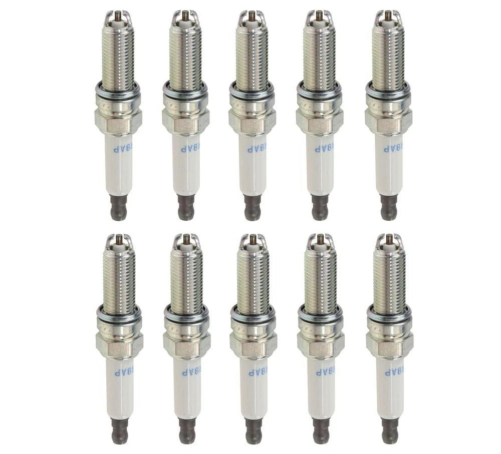 Set of 10 NGK Laser Platinum Spark Plugs for BMW E60 M5 E63 E64 M6