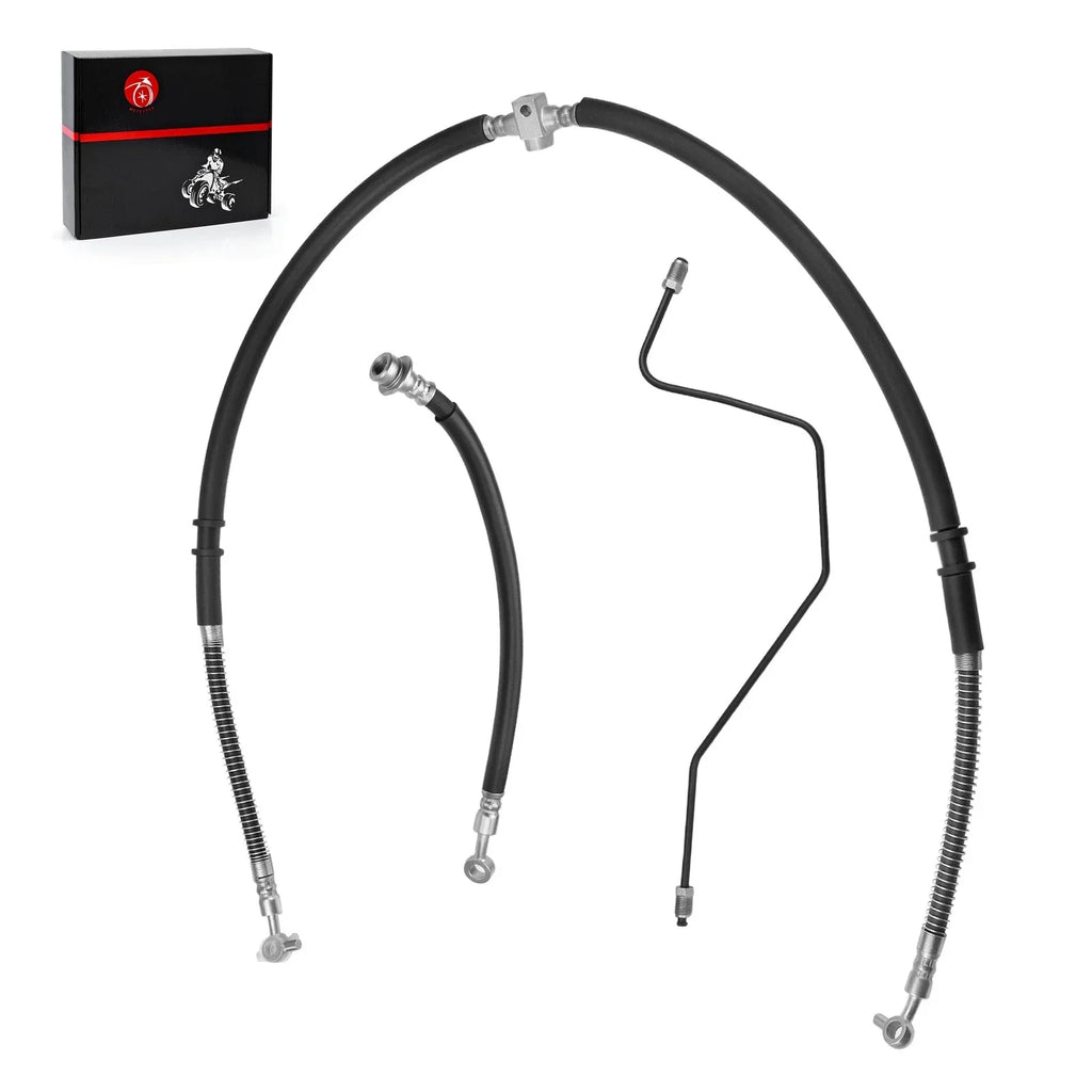 Front Brake Hose Lines Pipe Kit for Yamaha Raptor 700R (2006–2024)