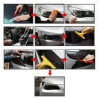 Black Vinyl Film / 1 Roll / Car Film Headlights Tail Lights Tint Vinyl Wrap for Car