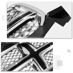 Honeycomb Mesh Hood Grille for Dodge Durango (2011–2013)