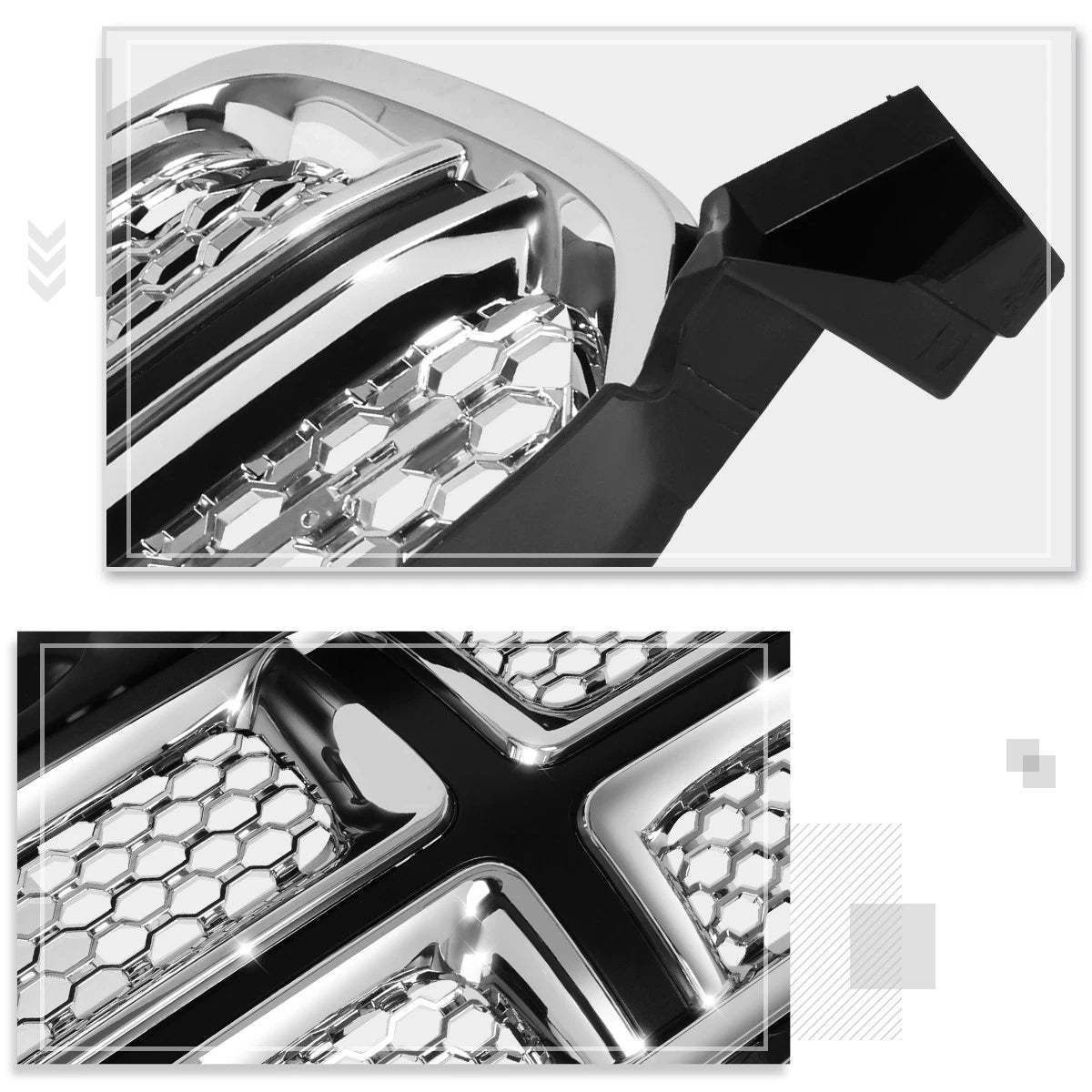 Honeycomb Mesh Hood Grille for Dodge Durango (2011–2013)
