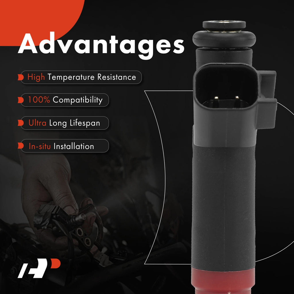 8x Fuel Injector for Jeep Grand Cherokee (2001–2004) Dodge Ram 1500 (2002–2003)