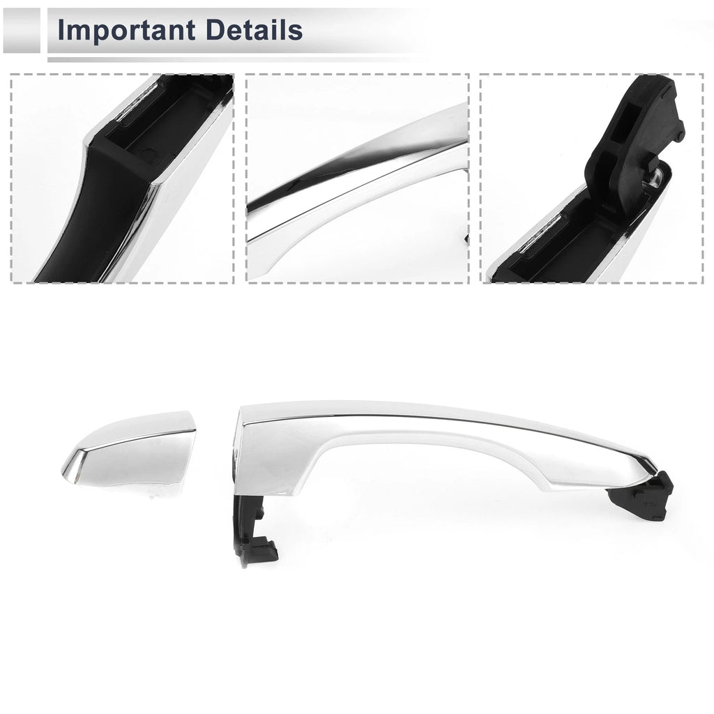 Rear Left Door Handle for Hyundai Tucson (2016–2020) No. 83651D3010