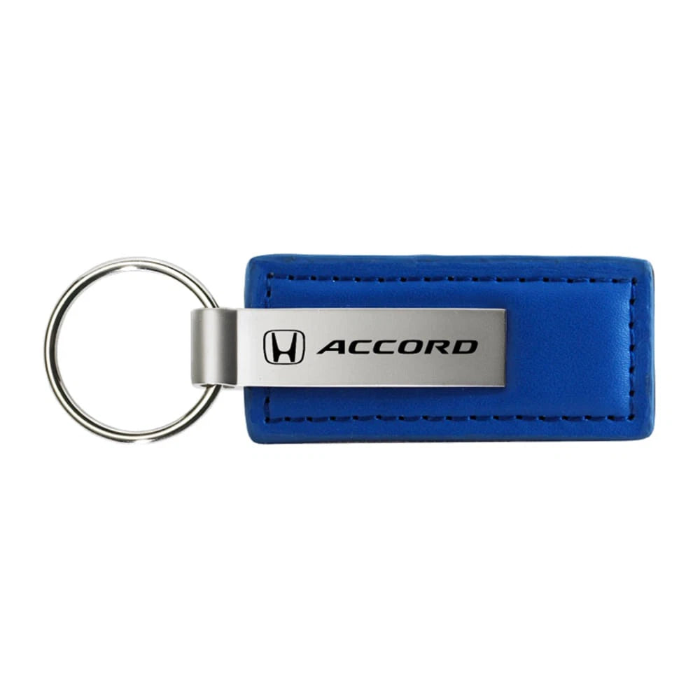Blue Leather Keychain KC1543.ACC - Officially Licensed for Honda Accord