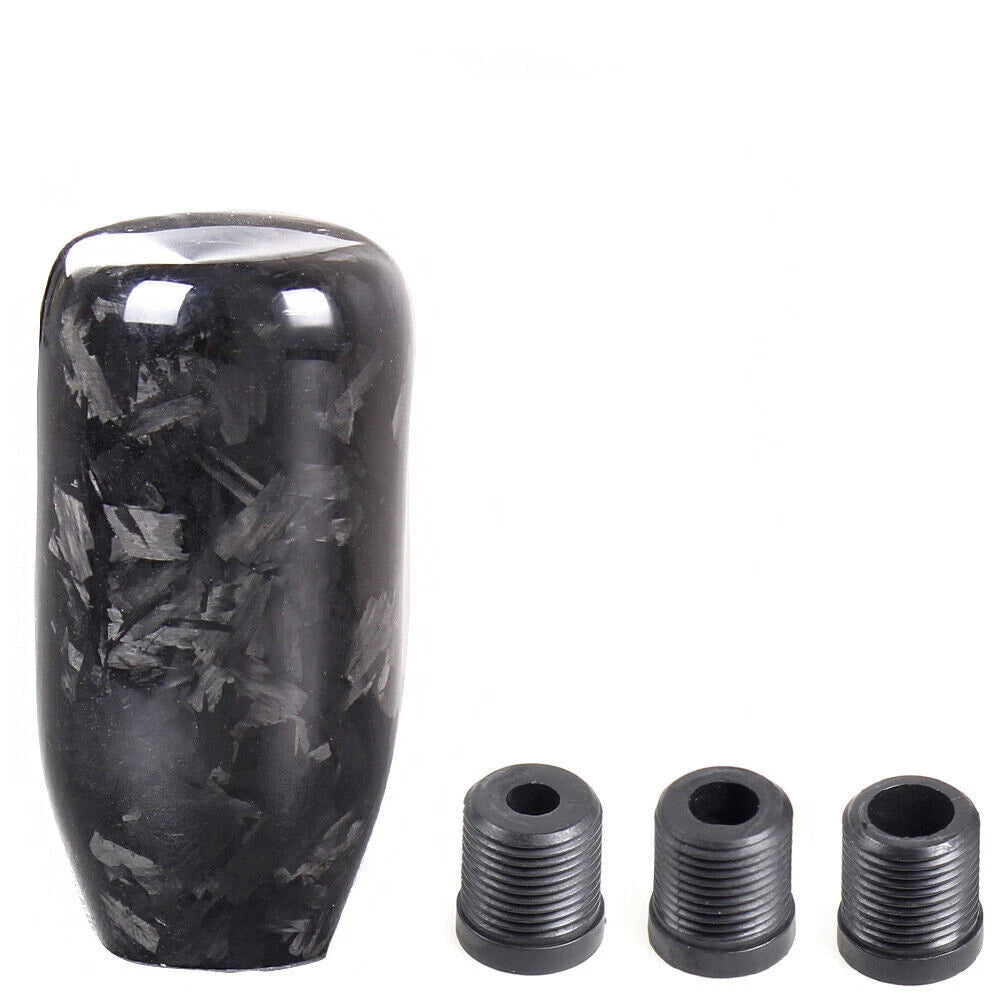 Carbon Fiber Gear Shift Knob for Manual Transmission (Universal Fit)