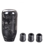 Carbon Fiber Gear Shift Knob for Manual Transmission (Universal Fit)