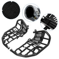 Foot Peg Nerf Bars with Black Nets for Kawasaki KFX450R (2008–2015)