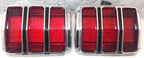 Pair Sequential LED Tail Lights Replacement for 1965-1966 Mustang