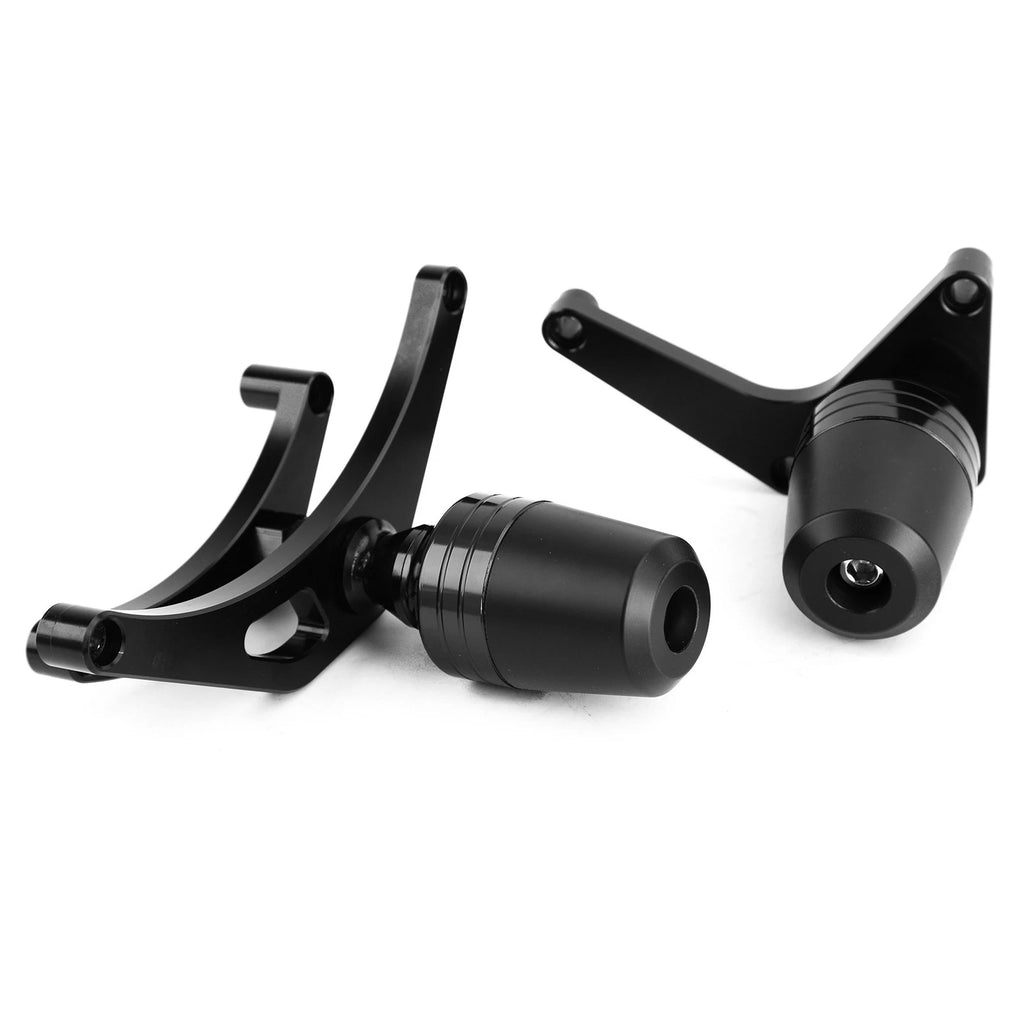 CNC Black Frame Slider Anti Crash Pad for Ducati Supersport 939 (2017–2019)