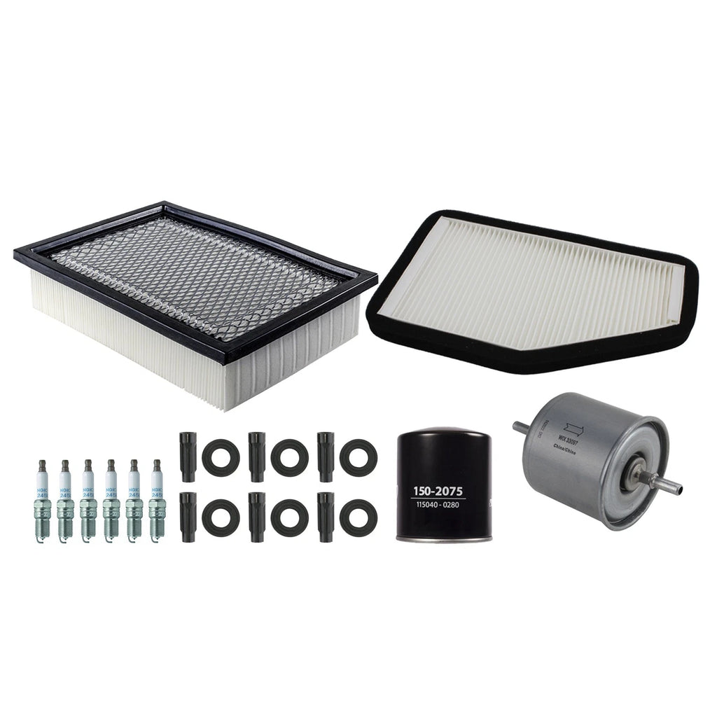 Tune Up Kit with NGK 6 Spark Plugs & Boots for Ford Escape Mariner (2001–2010)
