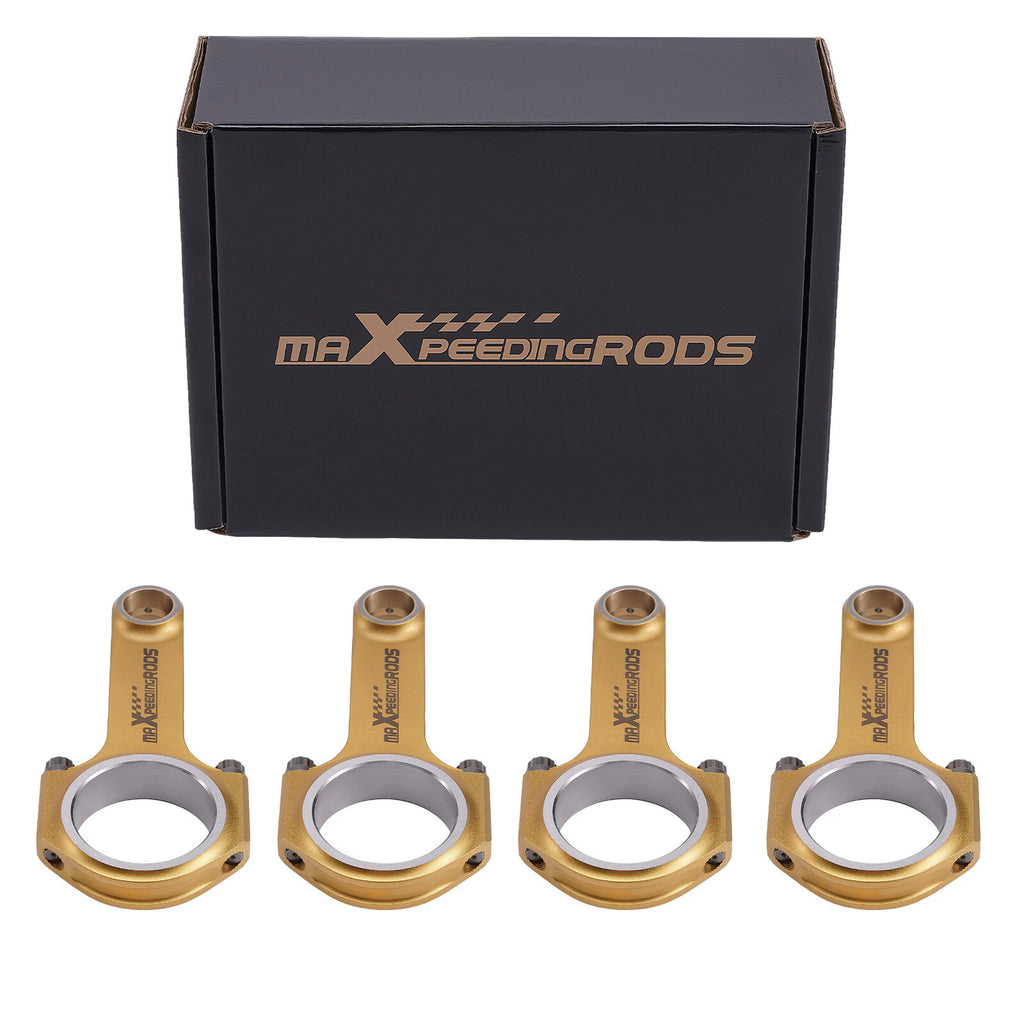 4x Titanizing Connecting Rods for Porsche 912 356 1.1L 1.6L ARP2000 5.354"