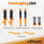 Coilover Suspension Kit for Mazda 3 Hatchback (2004-2013) Adjustable Height