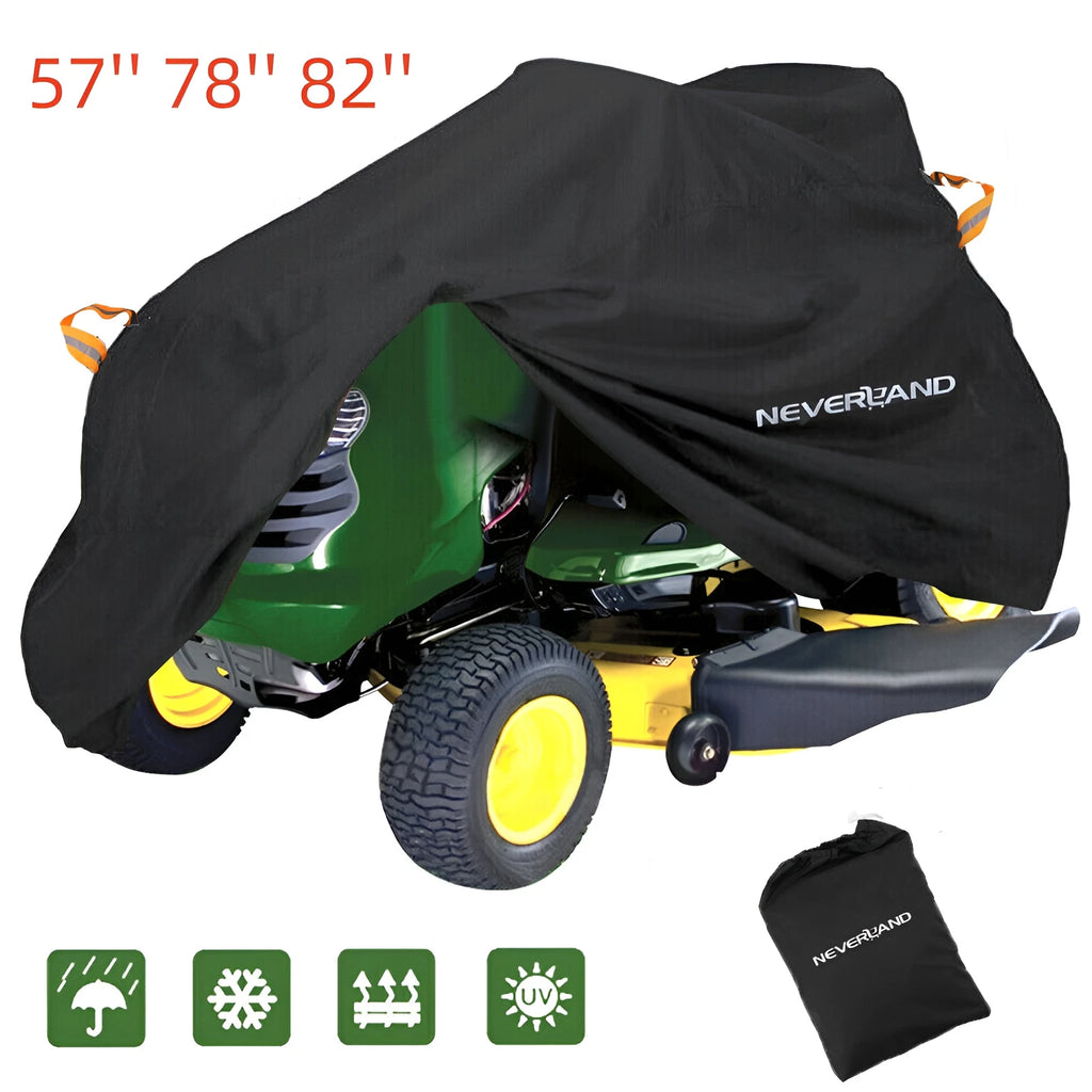 Lawn Mower Tractor Cover for Outdoor Waterproof Protection (Universal Fit)