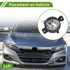 1 Pc Fog Light Grill for BMW X5 (2011–2013) No. 63177237433 Clear
