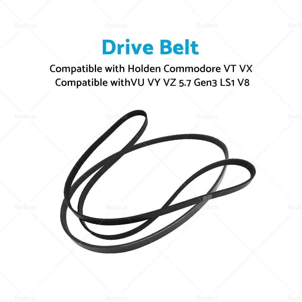 Drive Belt for Holden Commodore VT VX VU VY VZ 5.7 Gen3 LS1 V8 (1997–2006)