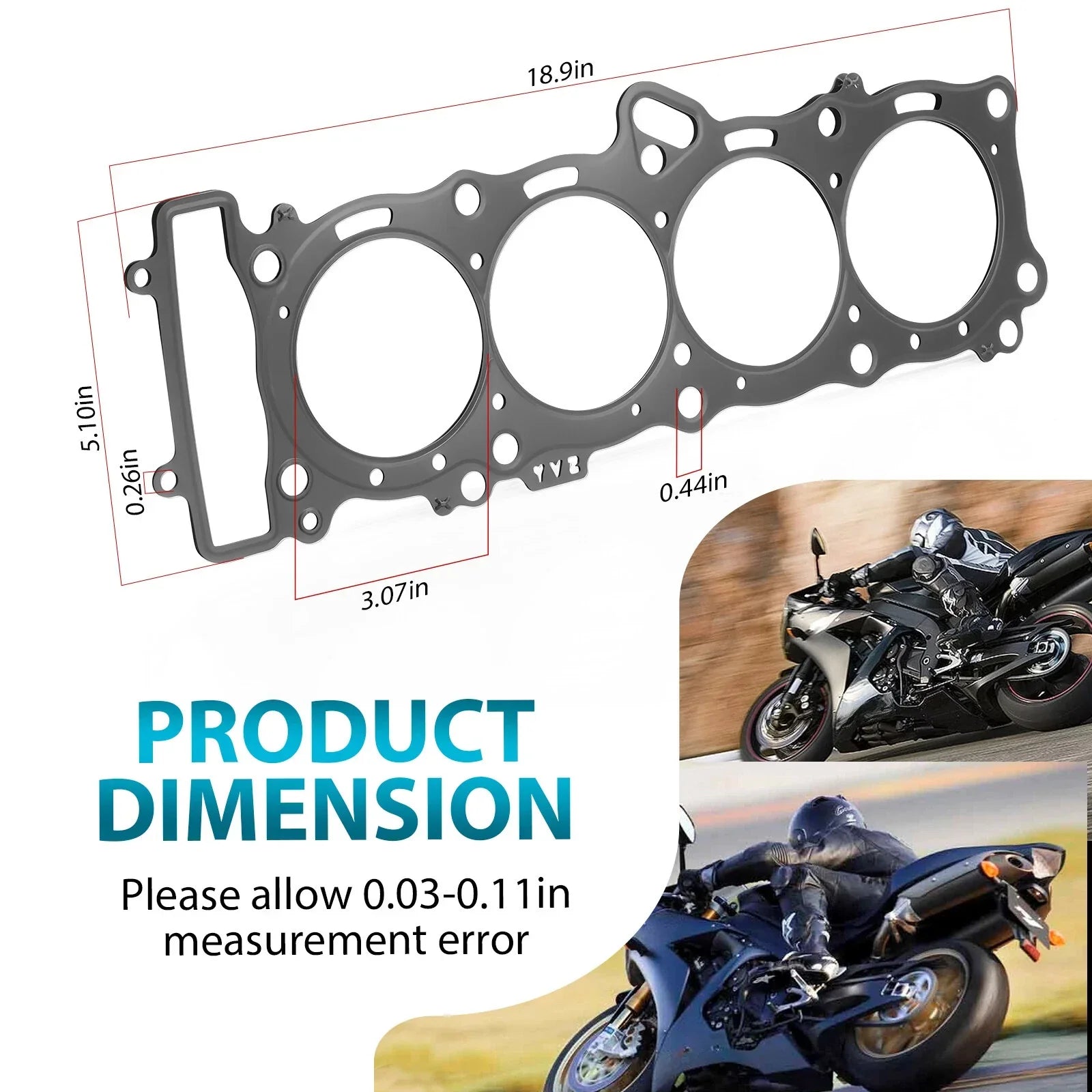 Cylinder Head Gasket for Yamaha YZF-R1 (2004–2006)