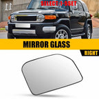 Right Side Heated Mirror Glass for Toyota FJ Cruiser (2007–2014)