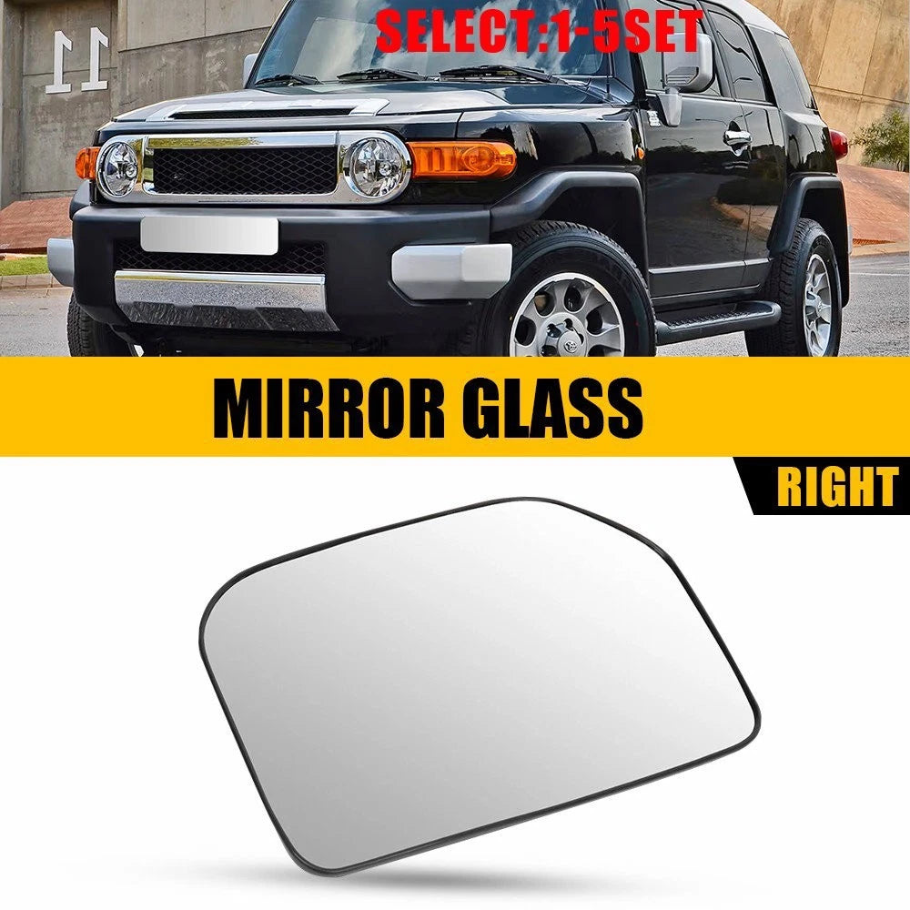Right Side Heated Mirror Glass for Toyota FJ Cruiser (2007–2014)
