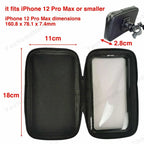 Waterproof Handlebar Bag for Motorcycle Bike Cell Phone GPS Case