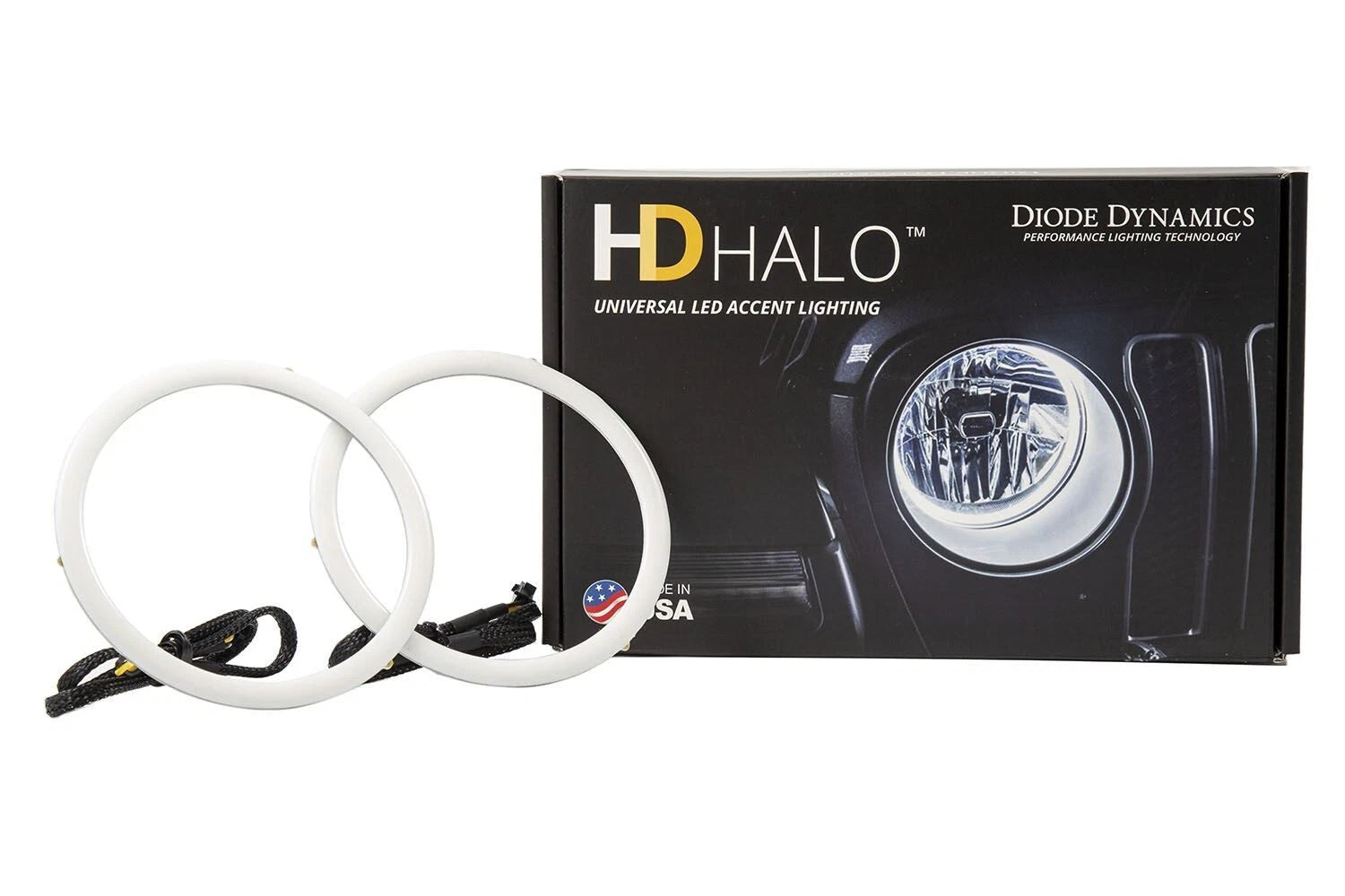 LED Halo Rings Pair 140mm Replacement for Diode Dynamics (2000–2020)