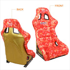 NRG FRP-302-PIZZA Racing Bucket Seat for Universal Fit (No Specific Years)