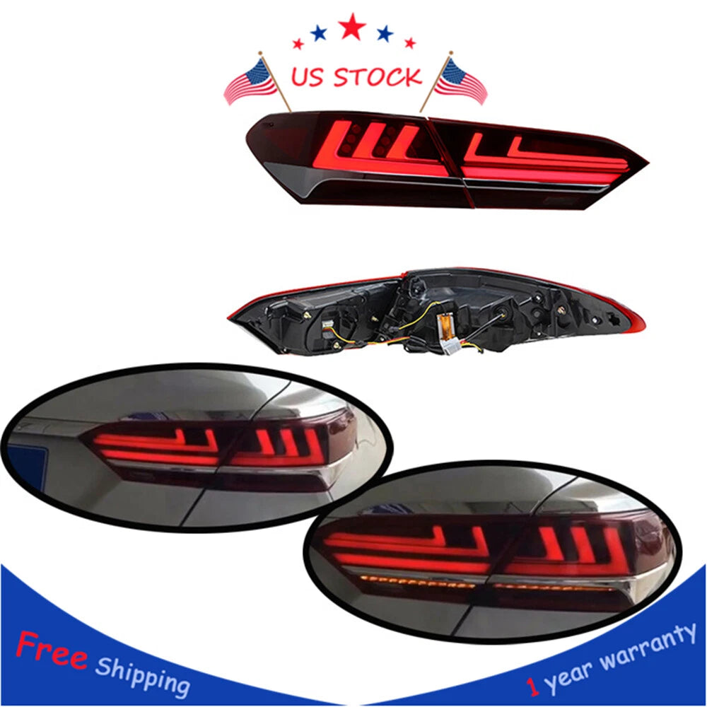 Pair LED Tail Lamps for Toyota Camry (2018–2020)