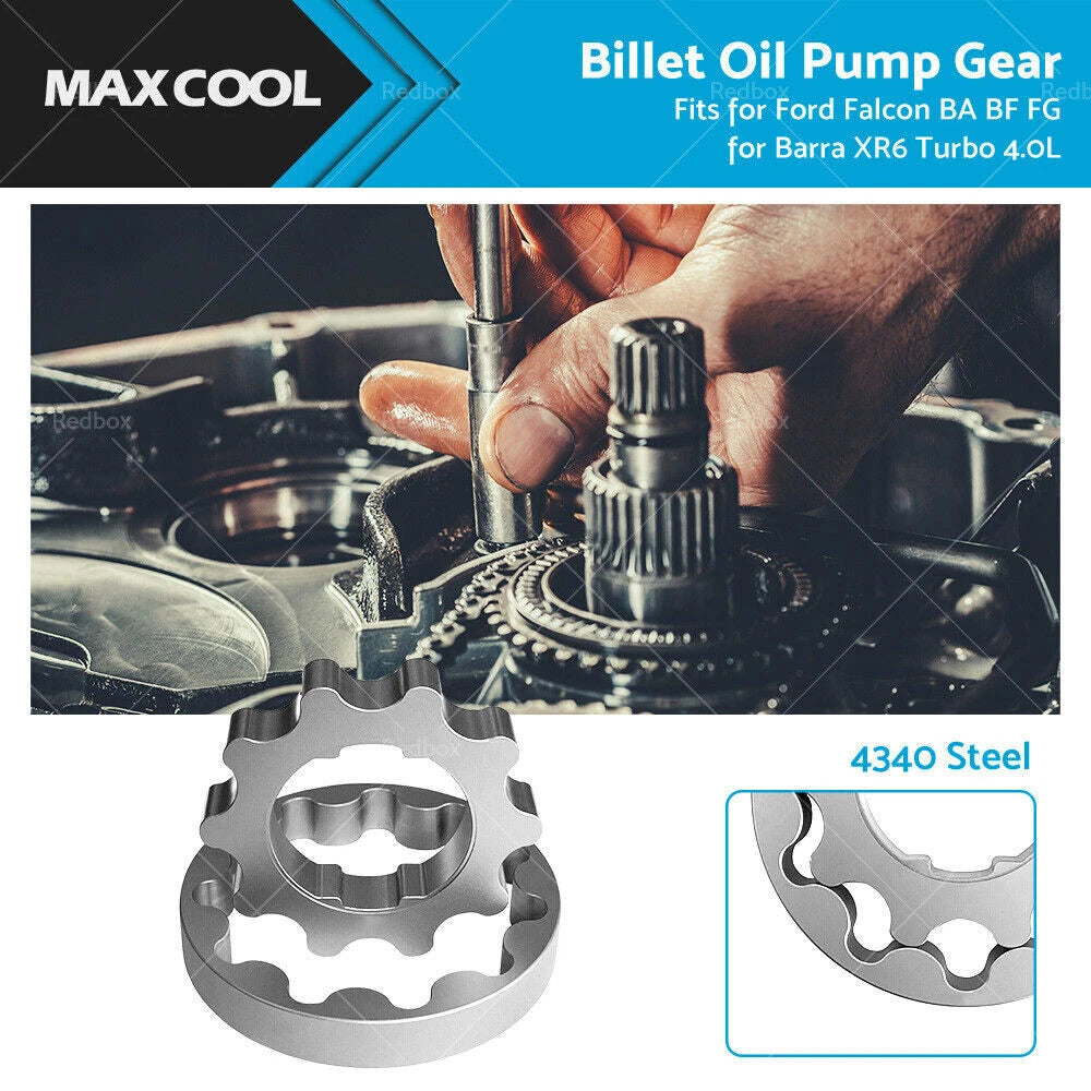 Billet Oil Pump Gears for Ford Falcon BA BF FG Barra 4.0L (2002–2016)