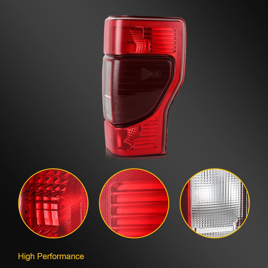 Right Side Tail Light for Ford F-250 F-350 Super Duty (2020–2022) w/Blind Spot