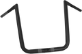 LA Choppers 1-1/4" Hefty Twin Peaks Handlebar 16" Flat Black LA-7312-66M for Harley