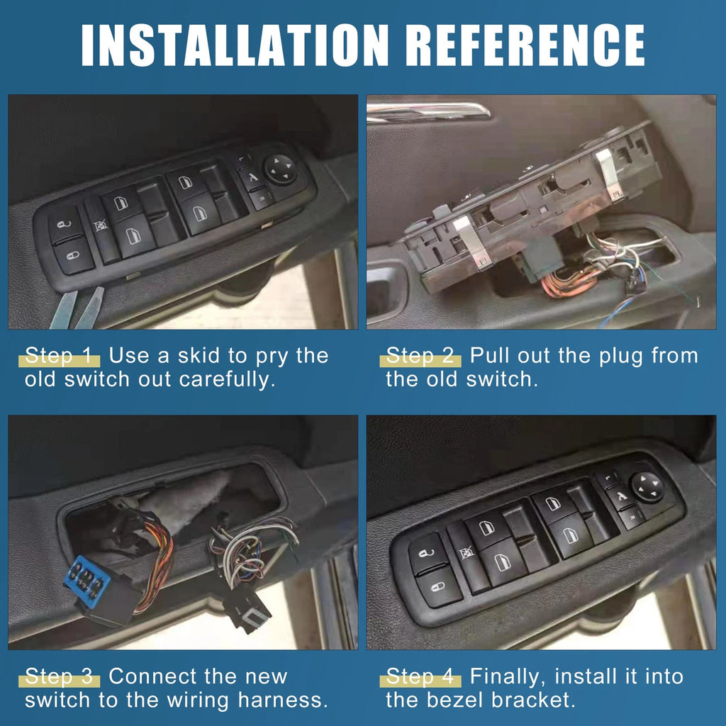 5ND959857 Car Master Power Window Switch for Volkswagen CC (2013–2017)