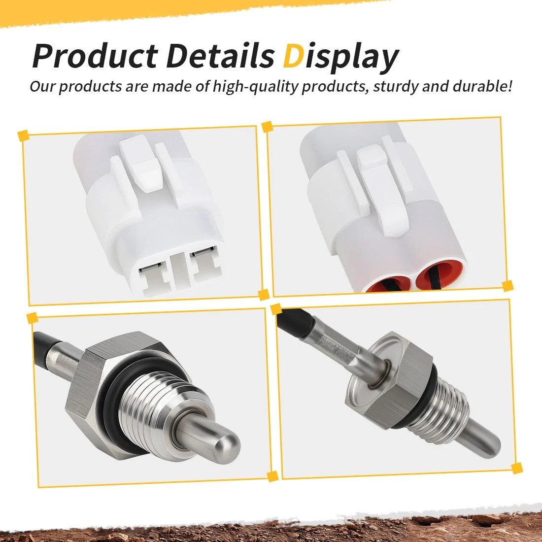 Oil Temp Sensor # 21176-2108 for Kawasaki Mule 610 SX KAF400 (2005–2024)