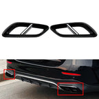 Rear Throat Exhaust Pipe Cover Trim for Mercedes Benz E Class (2024–2024)