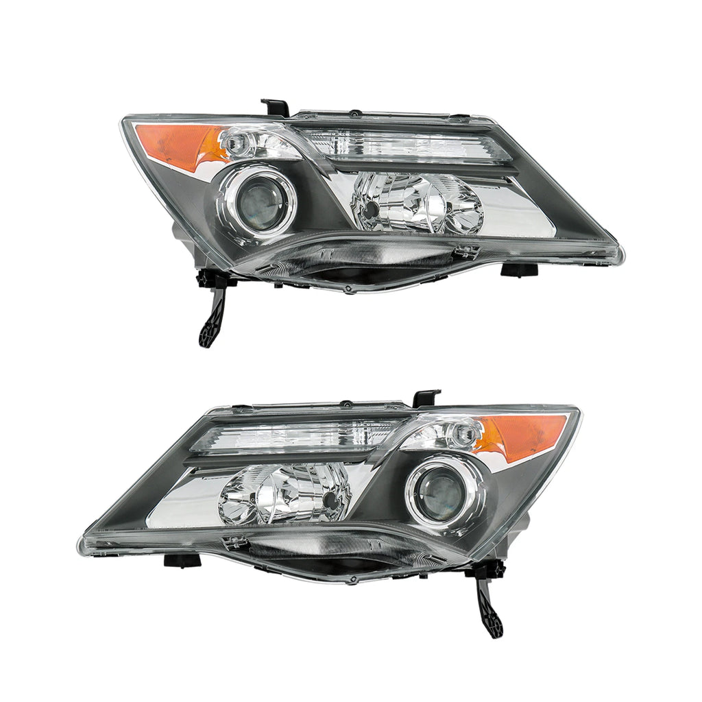 Set of 2 HID Projector Headlights for Acura MDX (2007–2009)
