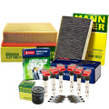 Set of 6 Iridium Spark Plugs & Coils for Audi AVK BGN