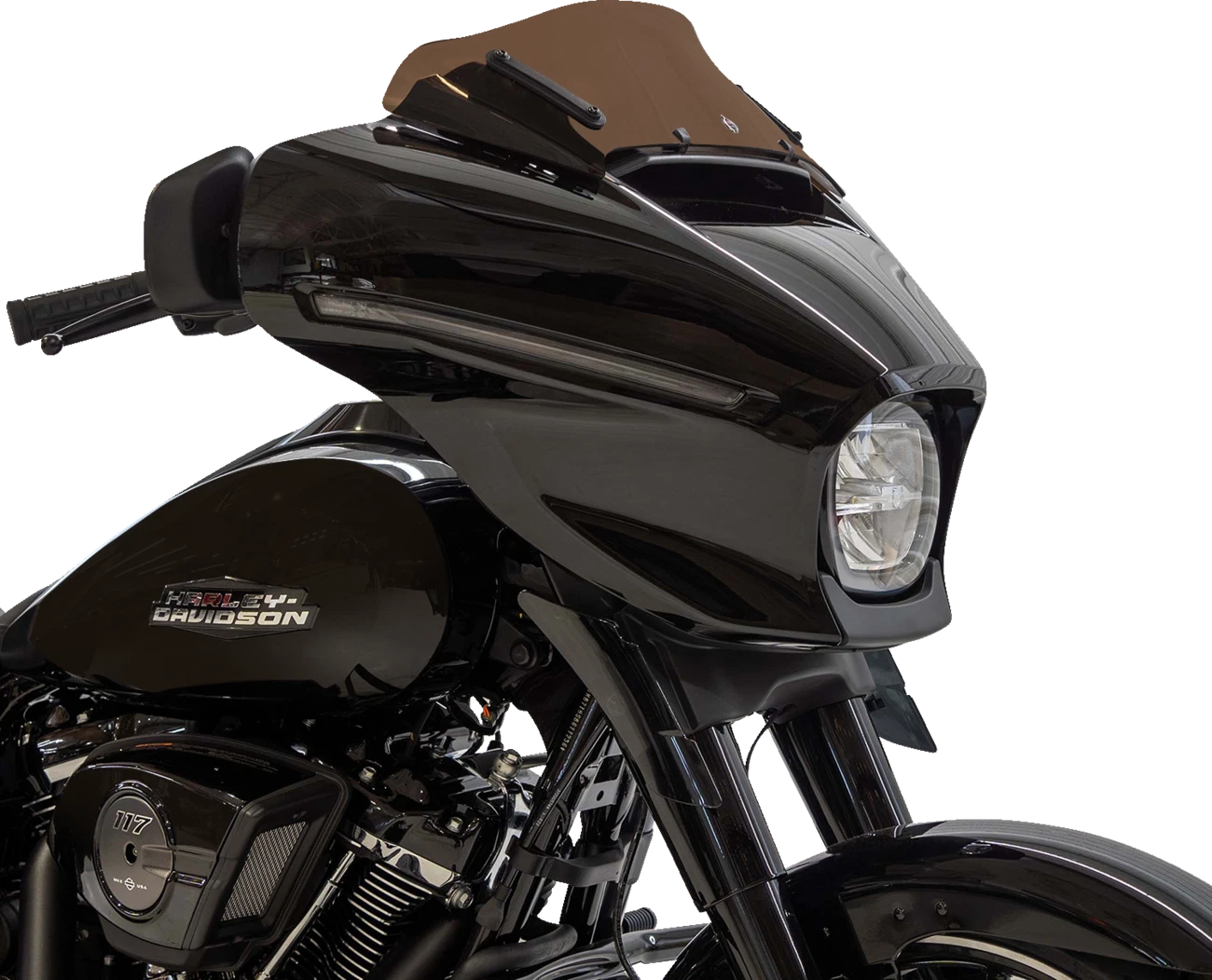 Klock Werks Kolor Flare Windshield 6.5" for Harley FLHX (2014–2023) KWW-01-0747