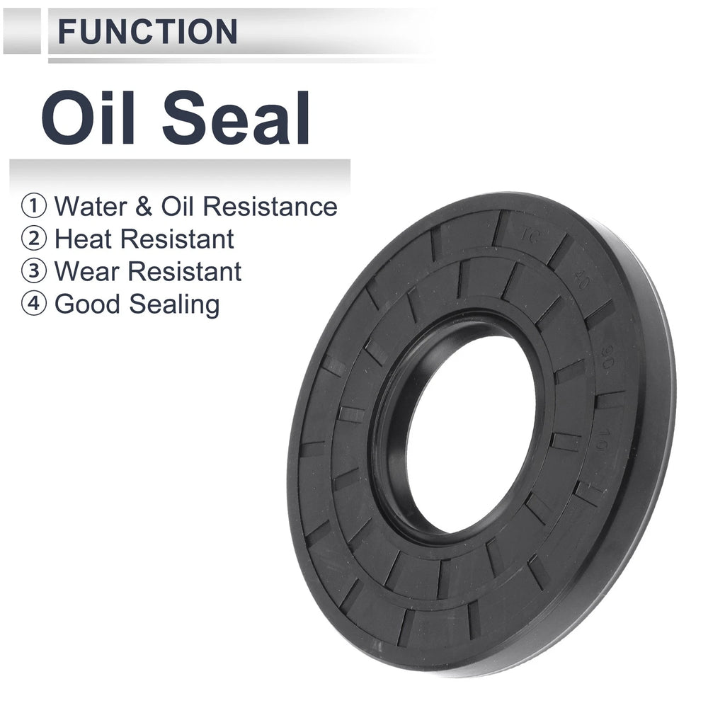 Set of 5 Oil Seal Rotary Shaft Seal Nitrile Rubber 40x90x10mm