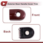 Exterior Door Handle Cover Trim No. 80644EL11A for Nissan Versa (2007–2012) Red