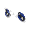 Mirror Block Off Plates for BMW S1000RR (2013–2018) Blue