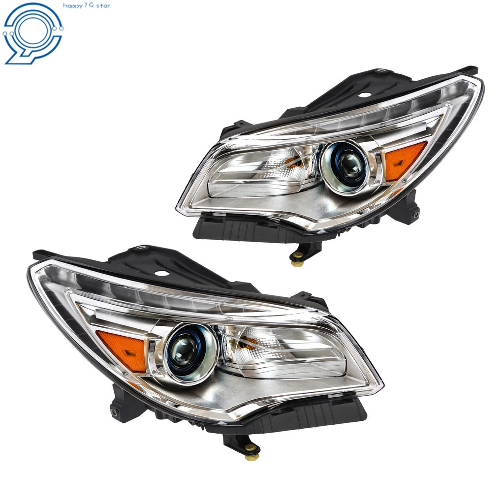 Headlight Set for Buick Enclave (2013-2017) HID Projector with LED DRL