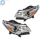 Headlight Set for Buick Enclave (2013-2017) HID Projector with LED DRL