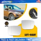 2Pcs Heated Mirror Glass for Volvo XC60 (2010–2017) OE 31217273