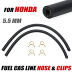 Fuel Tank Gas Line & Clip for Honda CT70 CT90 CT110 ATC200 (1970–1985) 17681-098-010