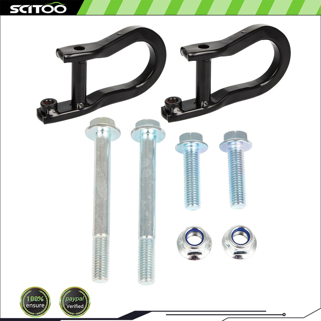Black Front Tow Hooks for Chevrolet Silverado 1500 (2019–2021) 84195908