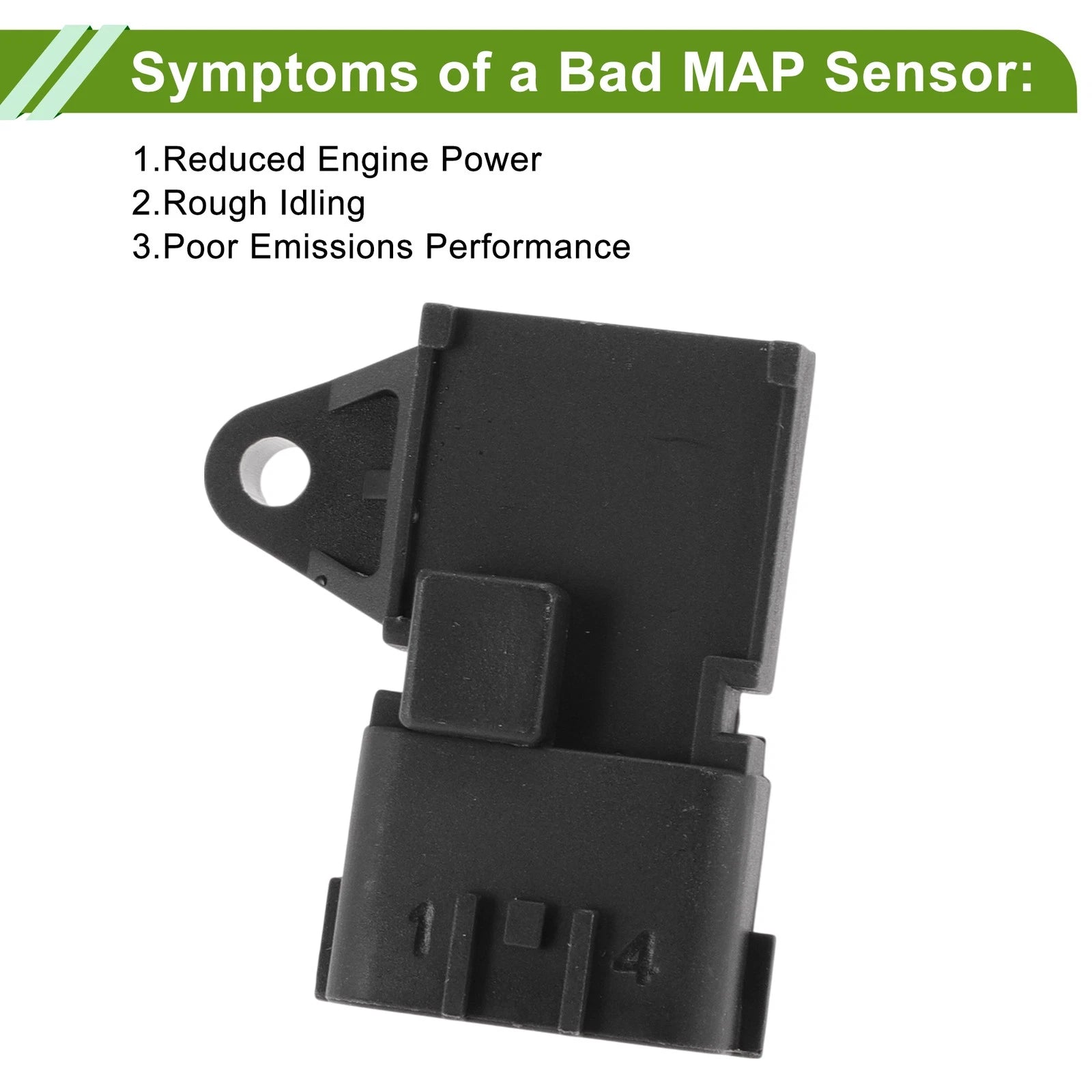 MAP Sensor 5WK96802 for Dodge Ram 3500 (2019)
