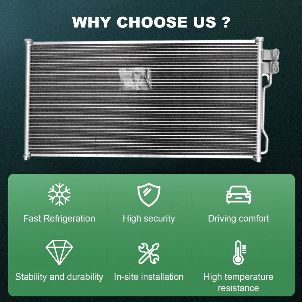 AC Condenser for Ford Expedition Lincoln Navigator (1998–2006)