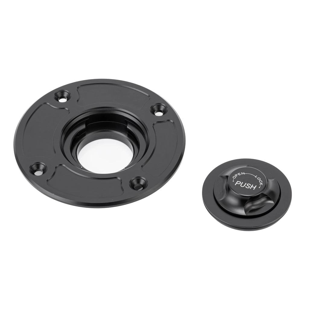 CNC Keyless Fuel Gas Caps for Suzuki GSXR600 750 (1997–2003), SV650 (1999–2002), GSF 1200