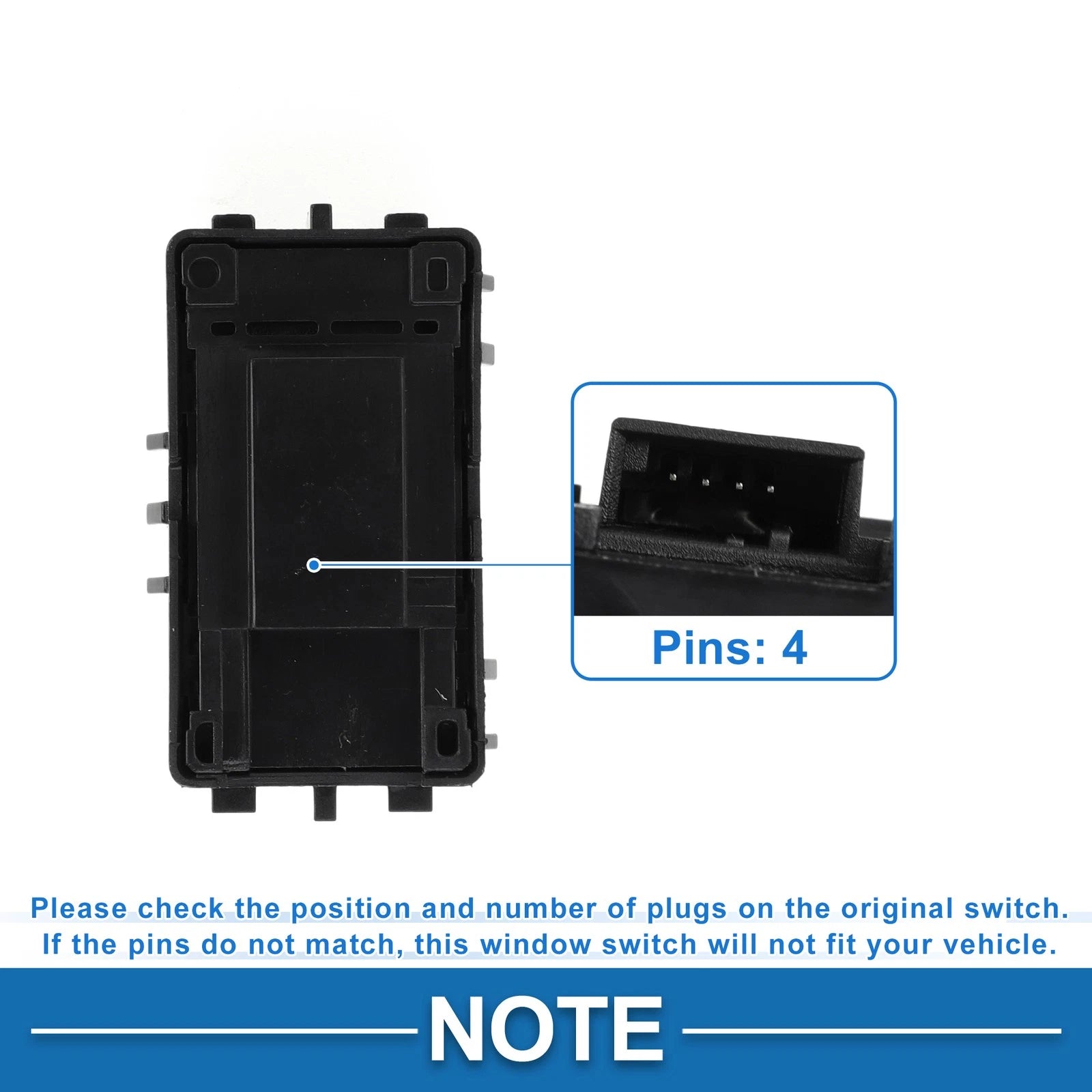 Power Window Switch for Mercedes-Benz E Coupe (2021–2023) No.A2239051903