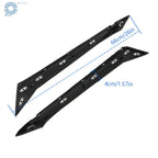 Set of 2 Rear Pillar Molding Trim for Nissan Maxima (2016–2021) Chrome