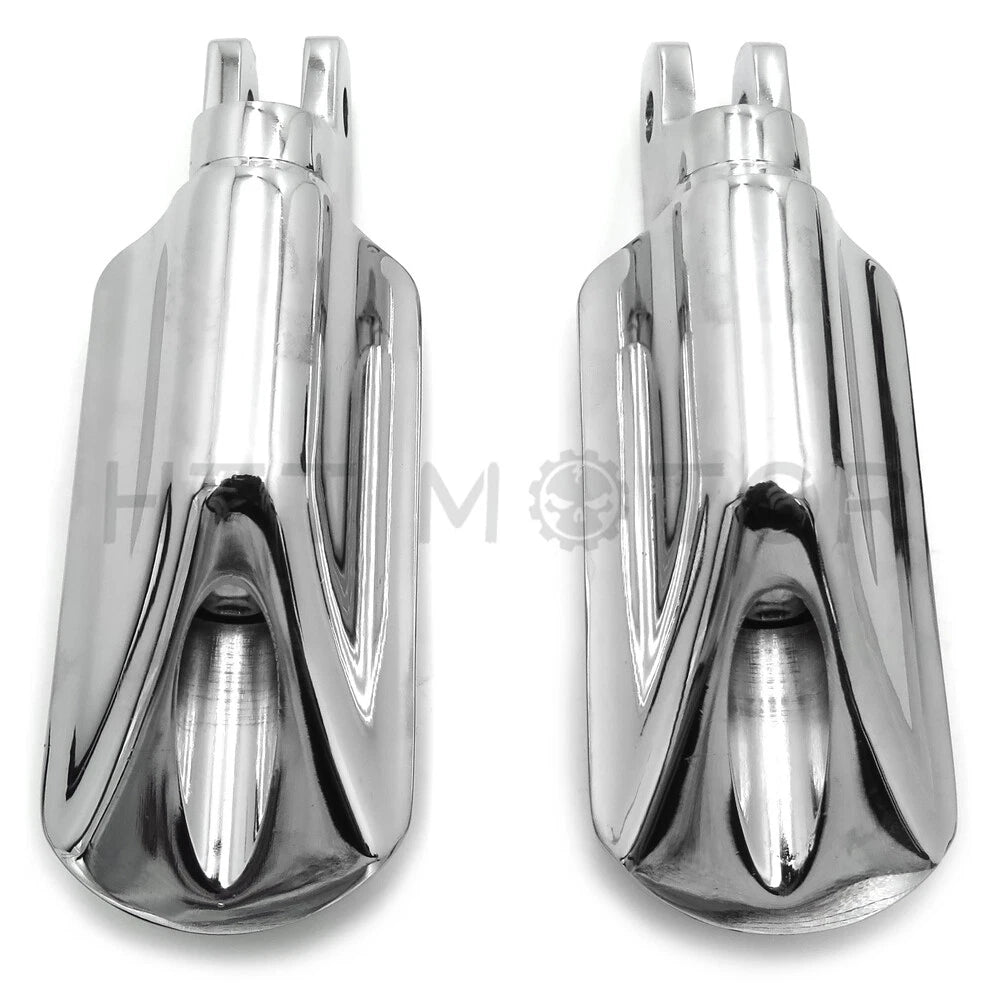 Skull Rubber Footpeg for Yamaha V-Star 1100 650 Stryker VMax Virago Bolt (1999–2023)